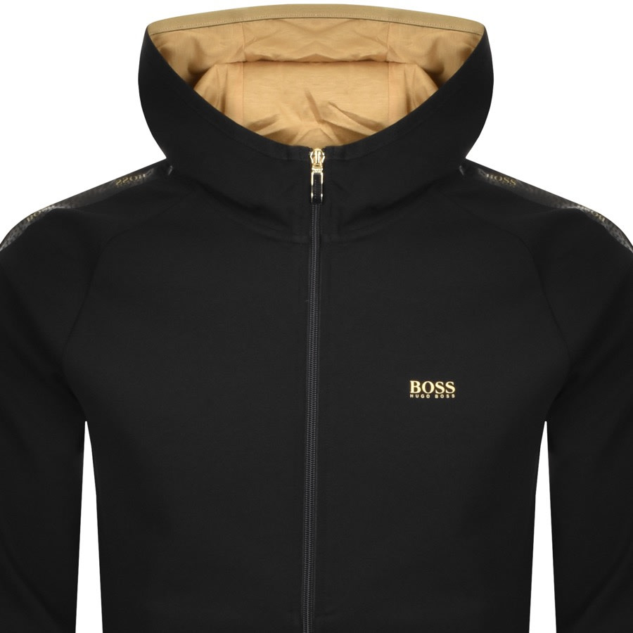 Alternative Image for ProductBOSS Saggy 2 Full Zip Hoodie Black2